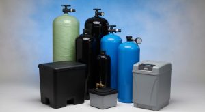 Diagram explaining the formula for water softener sizing